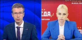 Marina Tauber la postul de televiziune „Russia 24”: despre ultimele evenimente din Moldova și interdicția de a părăsi țara